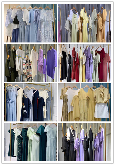 重庆衣香丽影外贸品牌女装批发价格_女装品牌折扣尾货进货渠道