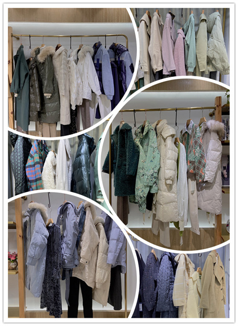 广州三彩品牌女装羽绒服批发价格低_免费铺货女装折扣店加盟