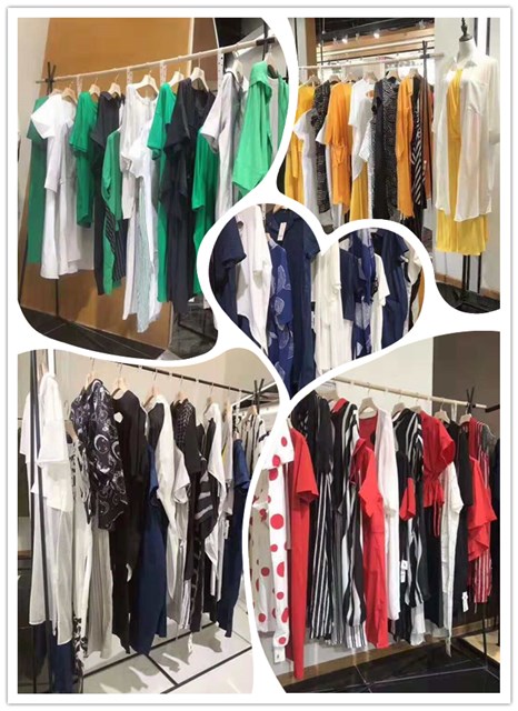 欧时力广州外贸品牌女装库存尾货批发就是好_品牌折扣女装批发货源哪家好