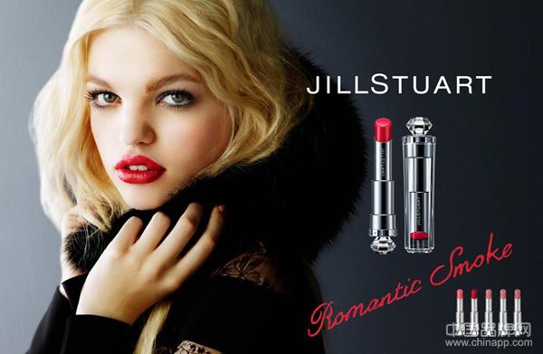 Daphne Groeneveld 演绎Jill Stuart秋冬彩妆大片