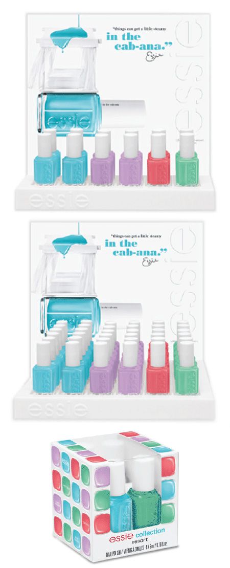 Essie 2013 度假系列的指甲油