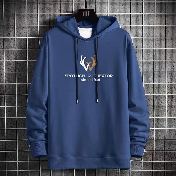 秋冬季男装卫衣韩版休闲连帽卫衣男宽松加绒上衣外贸清仓地摊批发_品牌折扣店怎么加盟