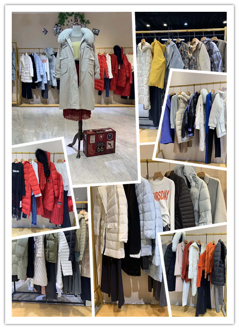 拉夏贝尔重庆欧韩外贸品牌女装批发款式齐全_品牌折扣女装一手货源批发