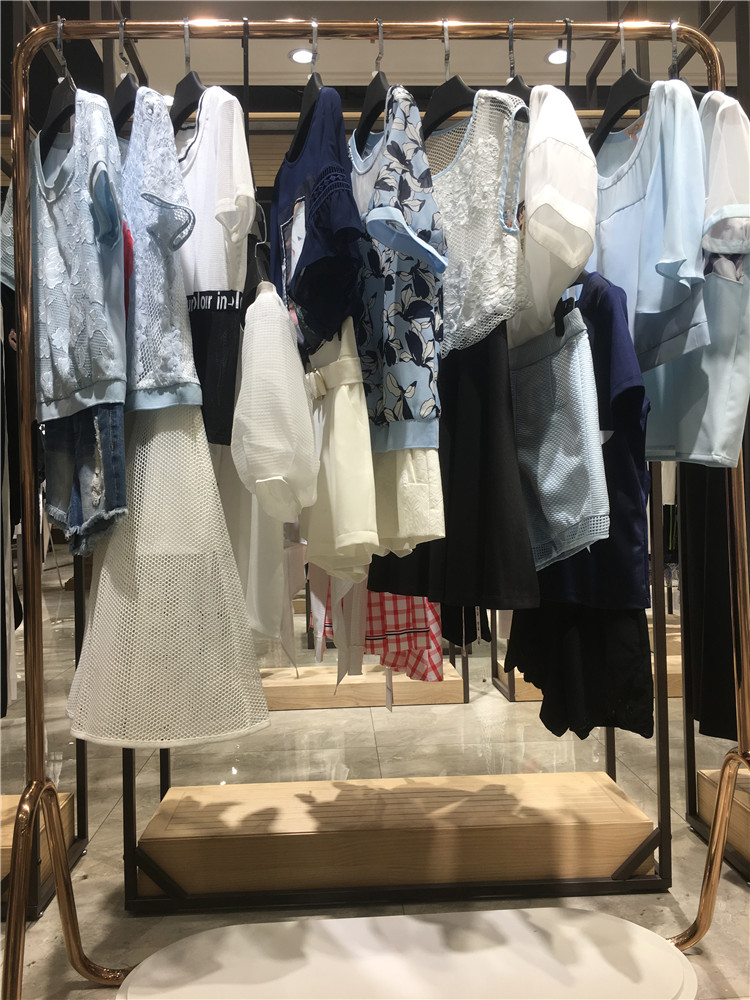 茵佳妮2021夏装新款欧美站淑女风格库存尾货_各种品牌女装折扣货源