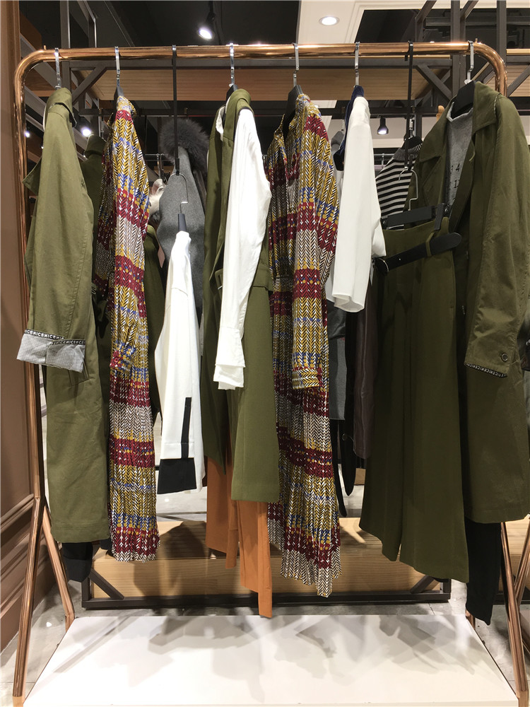 杭州高端品牌如缤2021春装专柜正品女装批发走份价_女装品牌折扣店进货渠道