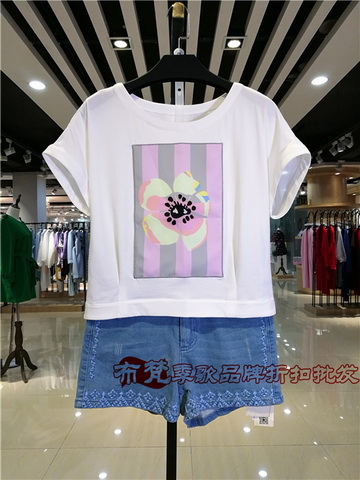 上海一线品牌知恩16夏装库存尾货品牌折扣女装批_品牌折扣女装一手货源批发