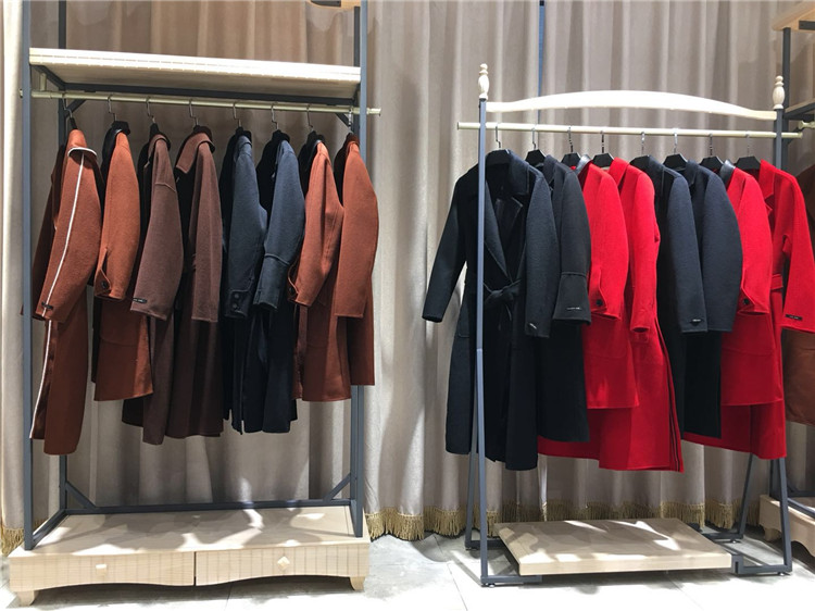 2021年秋冬实体店首选菁姿双面羊绒大衣品牌尾货_高端品牌折扣女装加盟