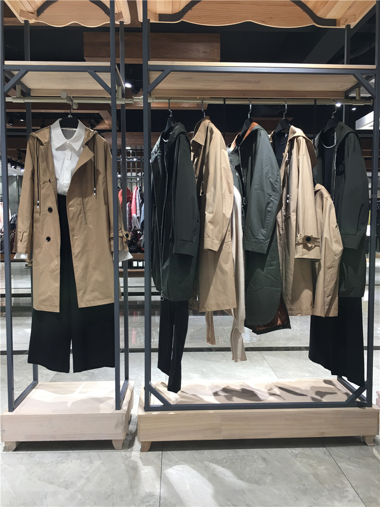 2021新款基弟折扣份货货源休闲白领时尚风简约外_品牌女装折扣店一折货源