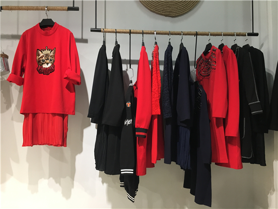 金角添琦大码女春装连衣裙专柜正品特价走份_品牌折扣店怎样进货