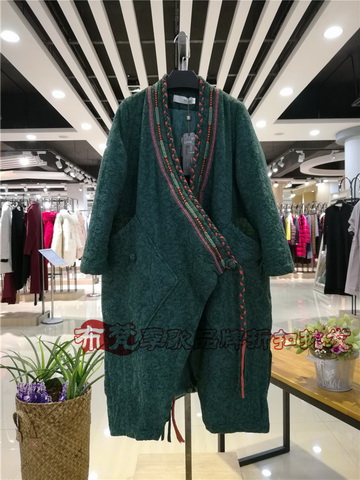 上海原创设计师品牌吉丘古儿17冬精品复古名族风_品牌折扣店女装加盟哪家好