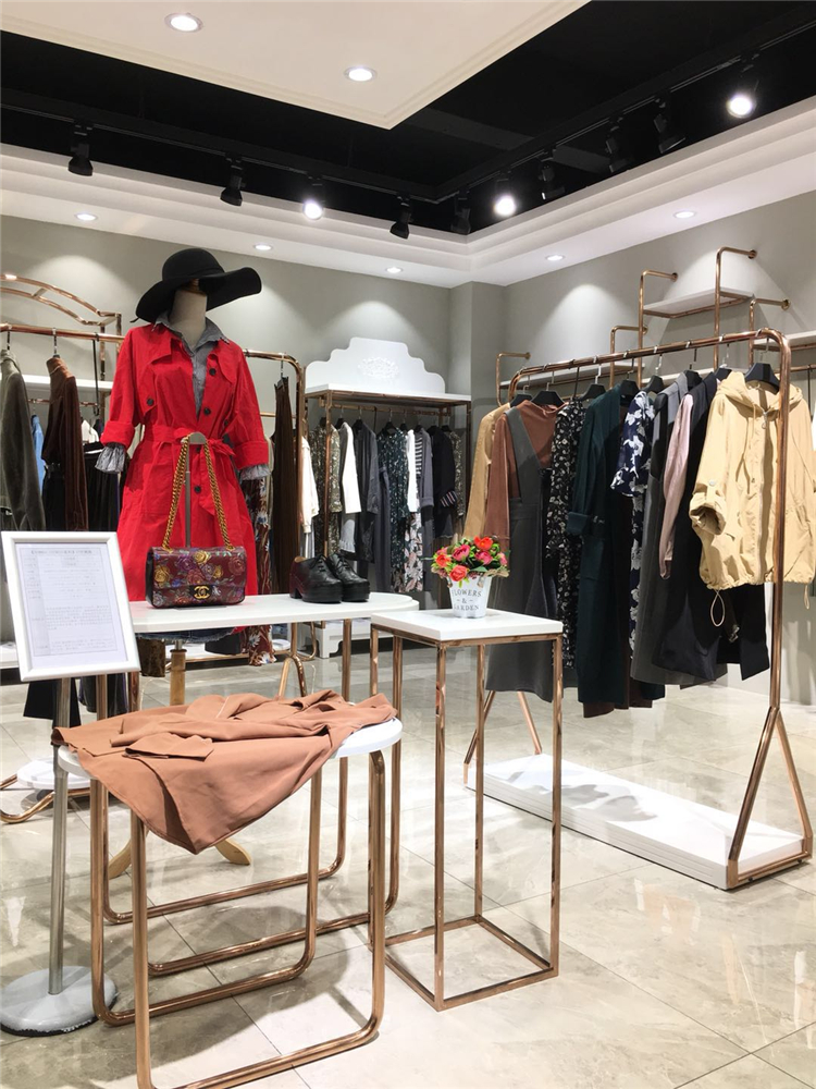 一线品牌夏柏17秋装时尚韩版精品女装尾货_品牌折扣女装批发货源哪家好