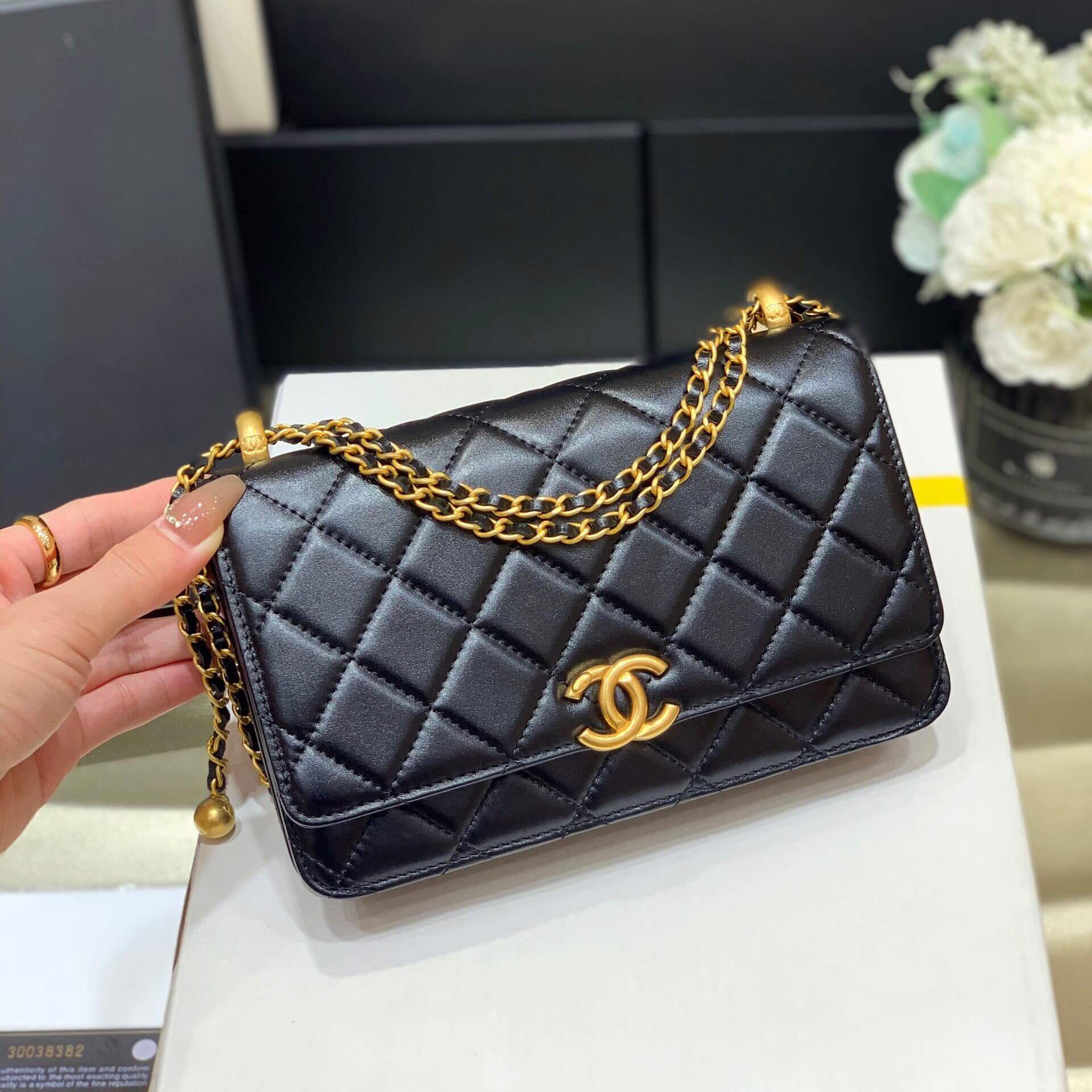 Chanel 2021早秋高级手工坊系列小金珠系列发财包