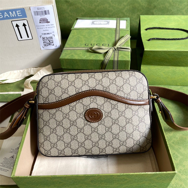 Gucci 675891 92THG GG Retro系列邮差包