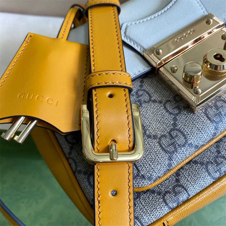 Gucci 658487 2ZGAG 9763 Padlock系列迷你手袋