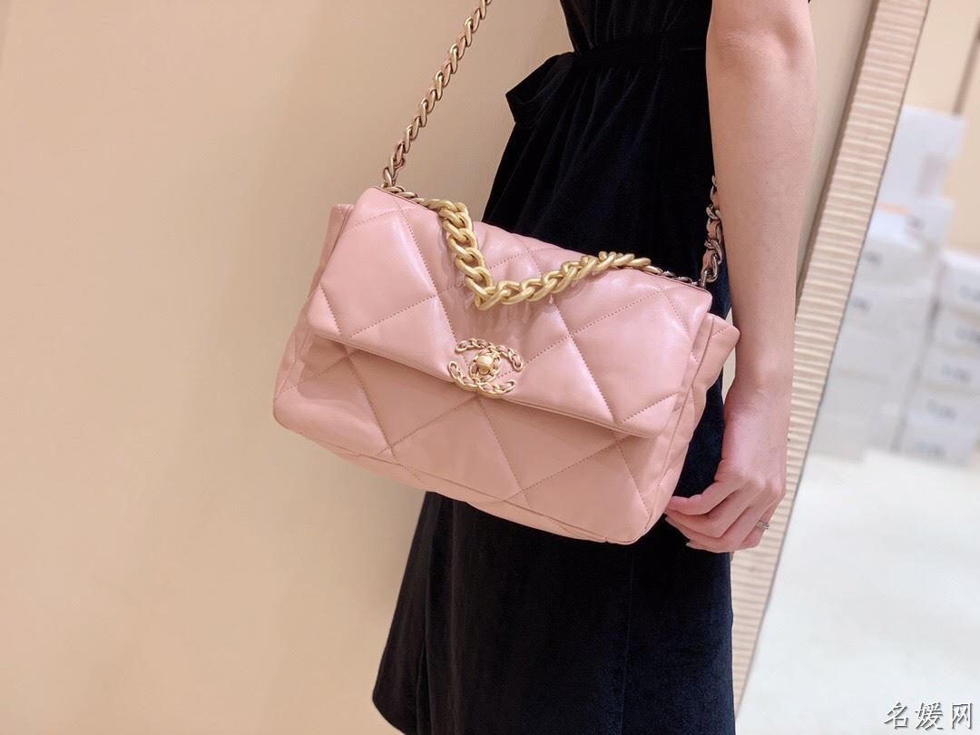 Chanel/香奈儿 AS1161 专柜最新款19 bag中号链条包