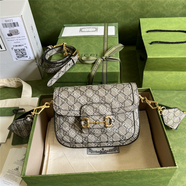 Gucci 658574 The Hacker Project系列马衔扣1955迷你手袋