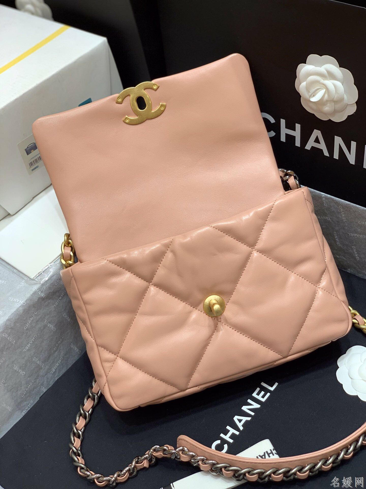 Chanel/香奈儿 AS1160 专柜最新款19 bag小号链条包