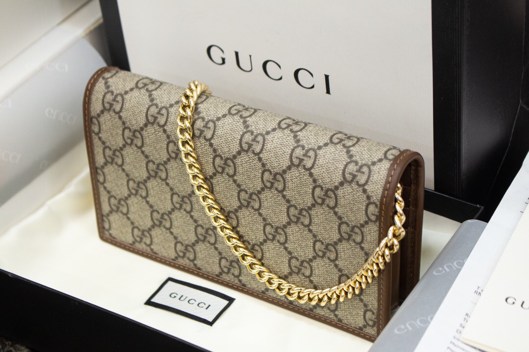 Gucci/古驰 621892 1955 马衔扣系列Woc小包