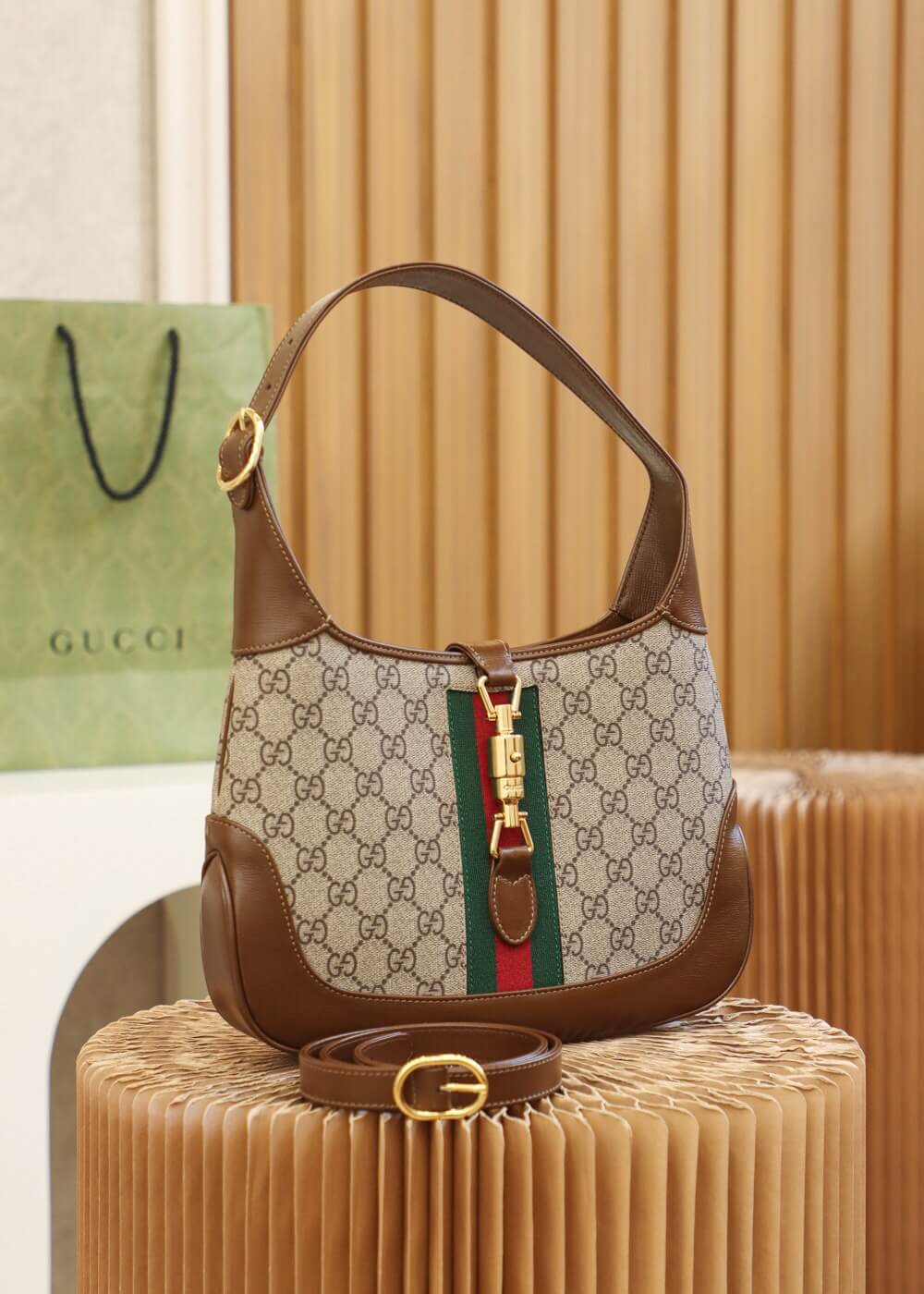 GUCCI古驰Jackie 1961系列小号肩背包636706