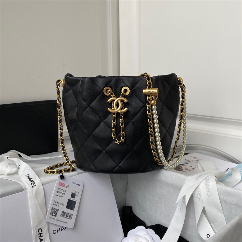 Chanel AS2859 B06895 94305 珍珠水桶包