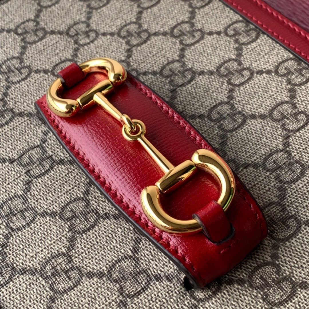 Gucci/古驰 602204 92TCG 8561 1955马衔扣肩背包