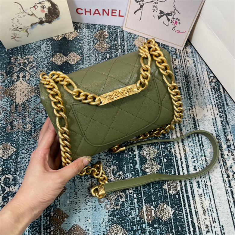 Chanel AS2711 B06454 ND356 迷你口盖包