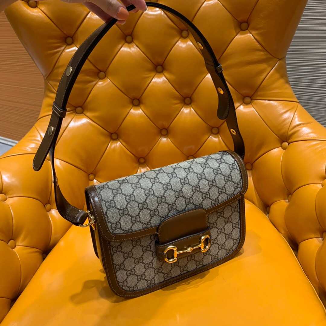 Gucci/古驰 ‎602204 1955 Horsebit bag马衔扣手袋