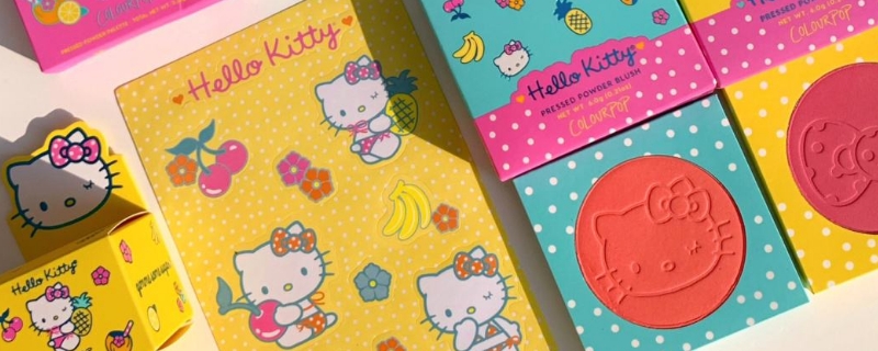 HelloKitty x ColourPop多元水果甜度加倍~