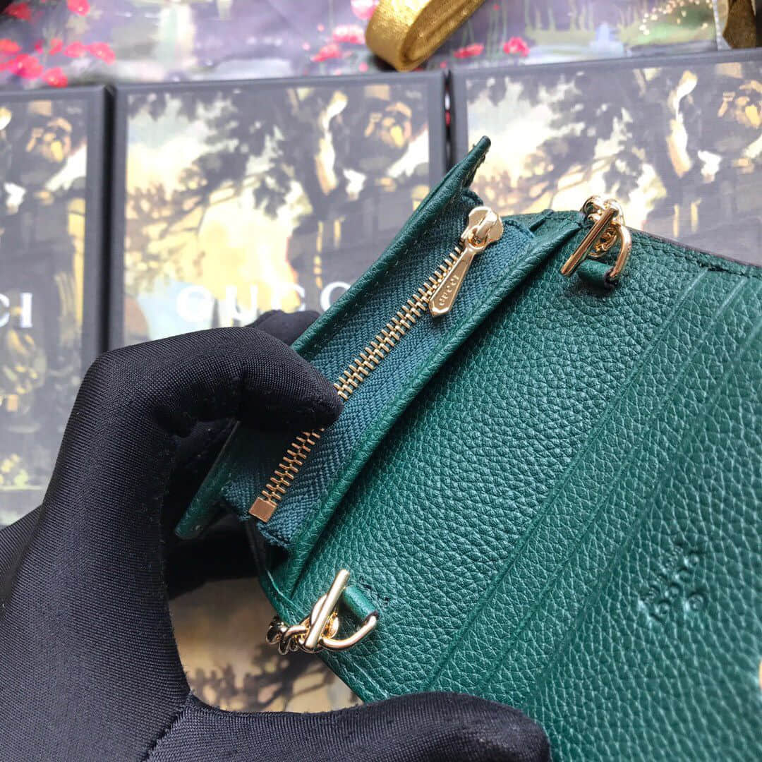 Gucci 570660 1B90X 3154 Zumi系列卡包