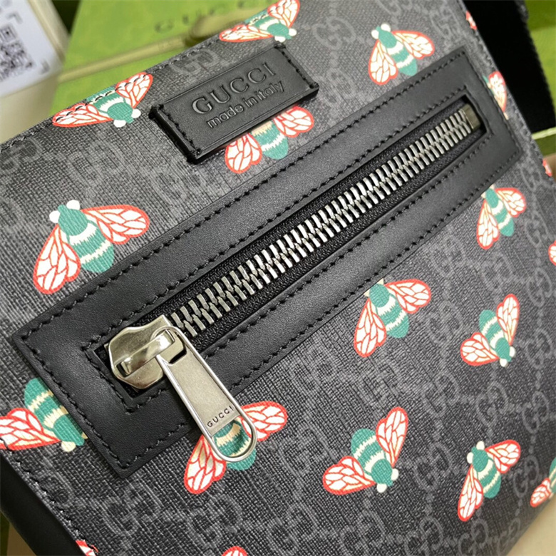 Gucci 681021 UIEBN 1058 Bestiary系列蜜蜂邮差包