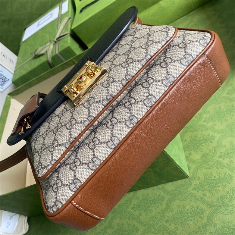 Gucci 644527 2ZGAG 9785 Padlock系列小号肩背包