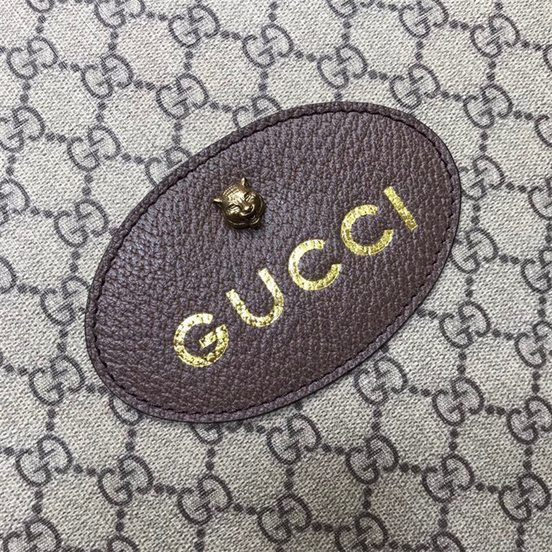 Gucci古驰 473872 高级人造帆布抽绳背包