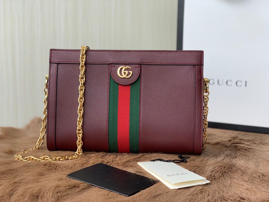 Gucci/古驰 503877 DJ2DG 6673 Ophidia 系列小号肩背包