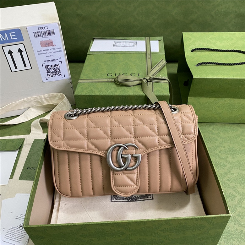 Gucci 443497 GG Marmont系列 小号肩背包