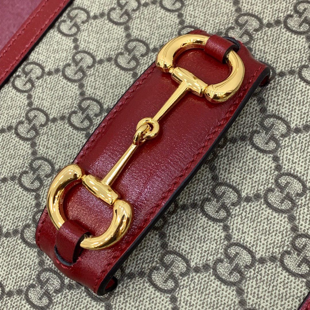 Gucci/古驰 1955马衔扣肩背包 602204 92TCG 8561