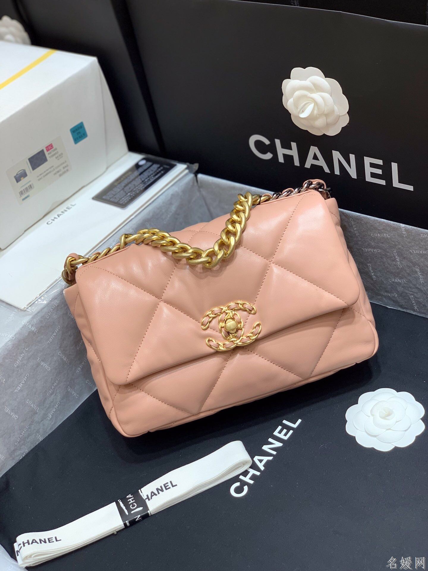 Chanel/香奈儿 AS1160 专柜最新款19 bag小号链条包