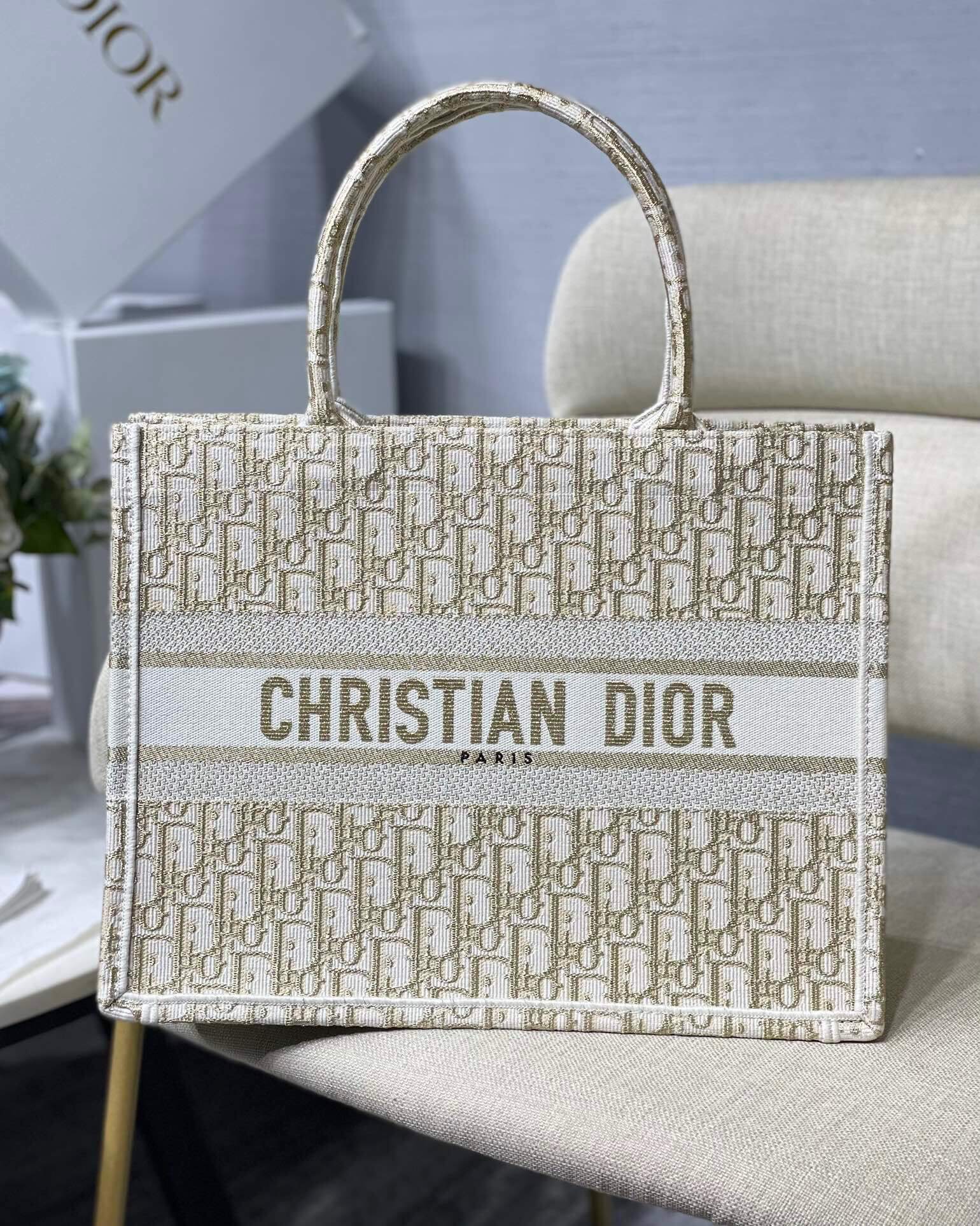 DIOR Oblique 印花 Book Tote 手袋 M1296ZTQR_M01E