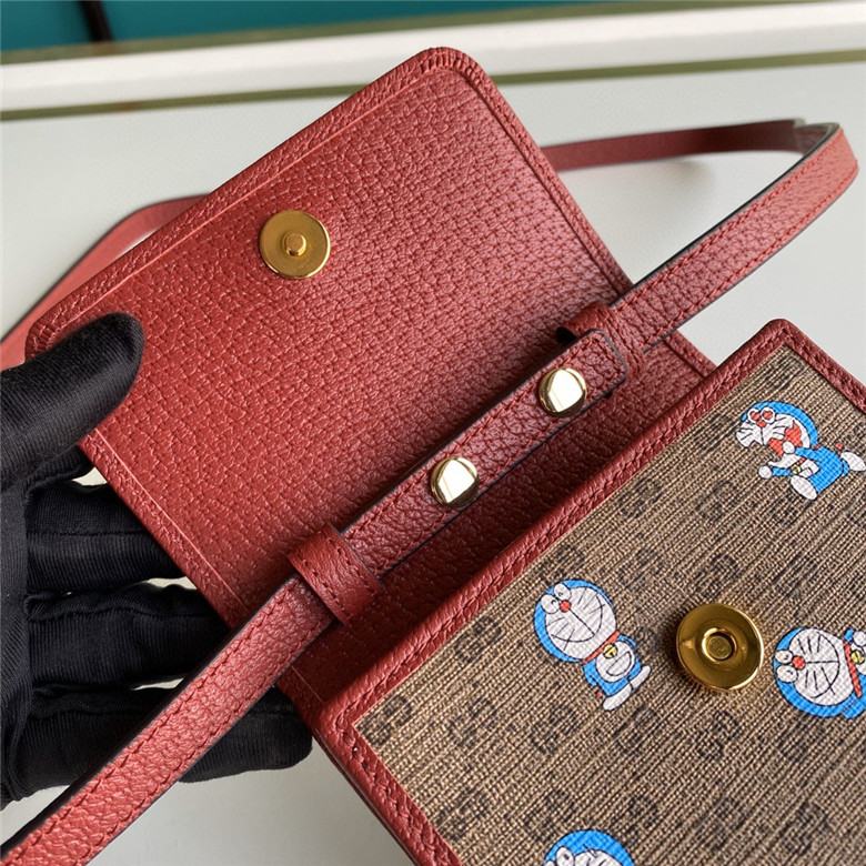 Gucci 647805 2TUBG 8580 Doraemon x Gucci联名系列 手袋