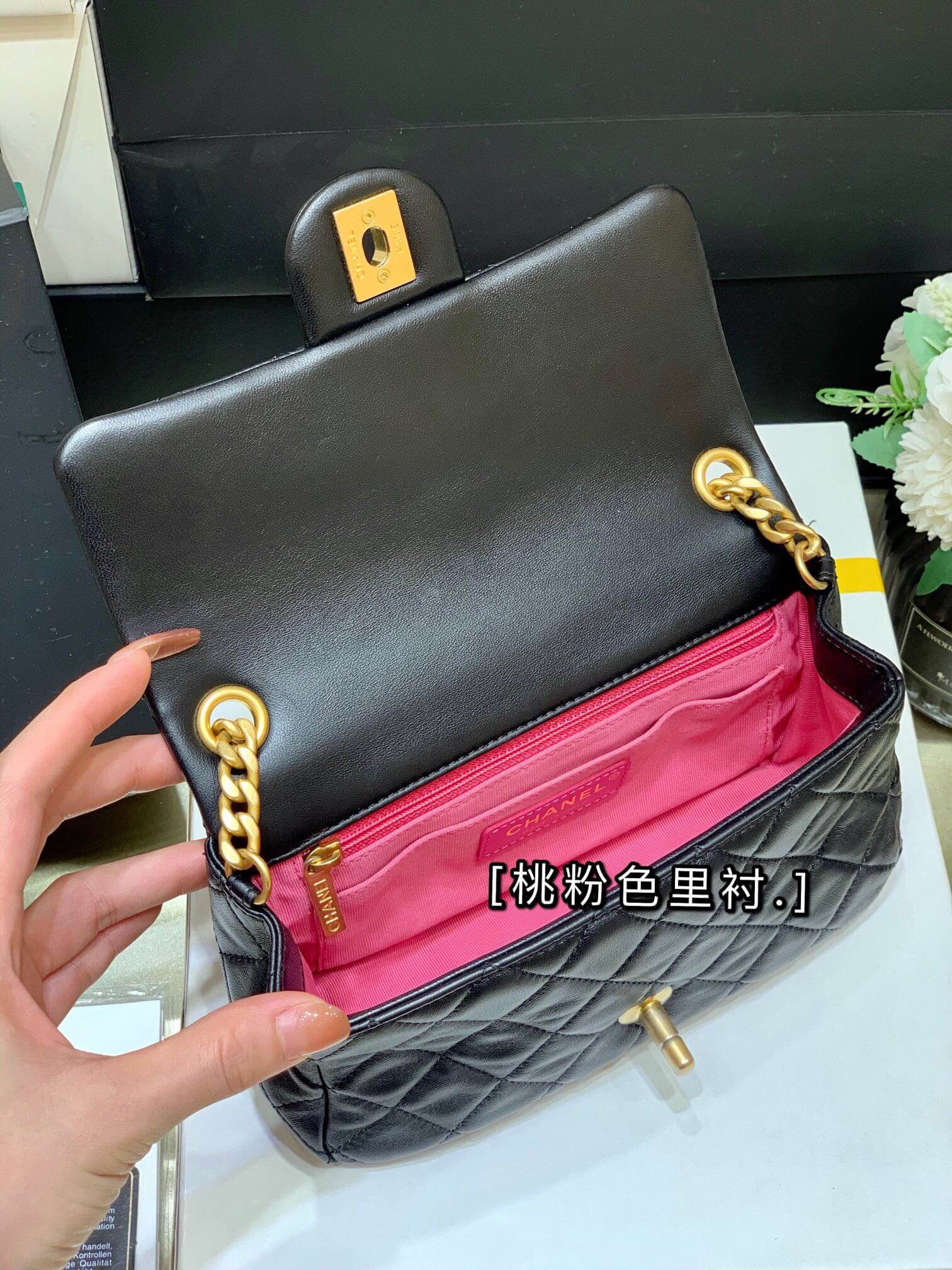 Chanel CF20 Classic flap bag CF宝石包 AS1787黑色