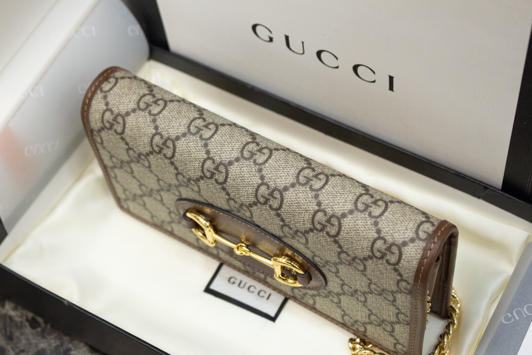 Gucci/古驰 621892 1955 马衔扣系列Woc小包