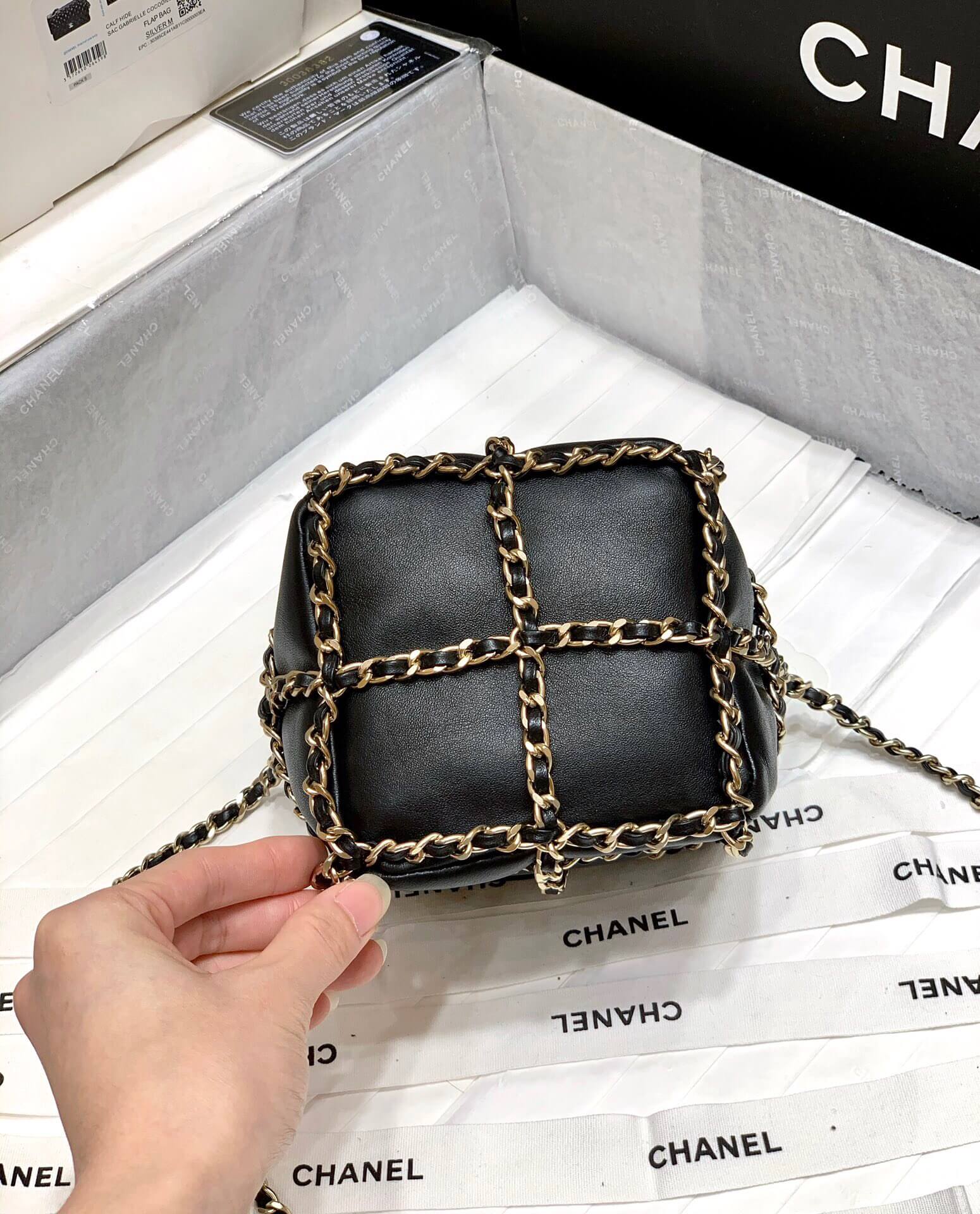 Chanel香奈儿 Small Drawstring Bag抽绳包 AS2313