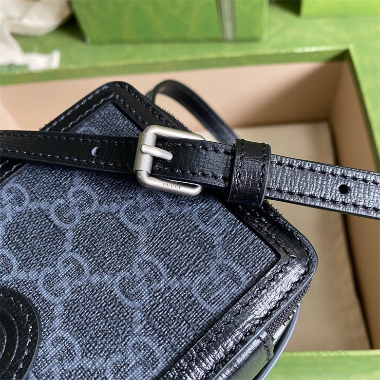 Gucci 671674 92TCG 8563 互扣式双G迷你手袋