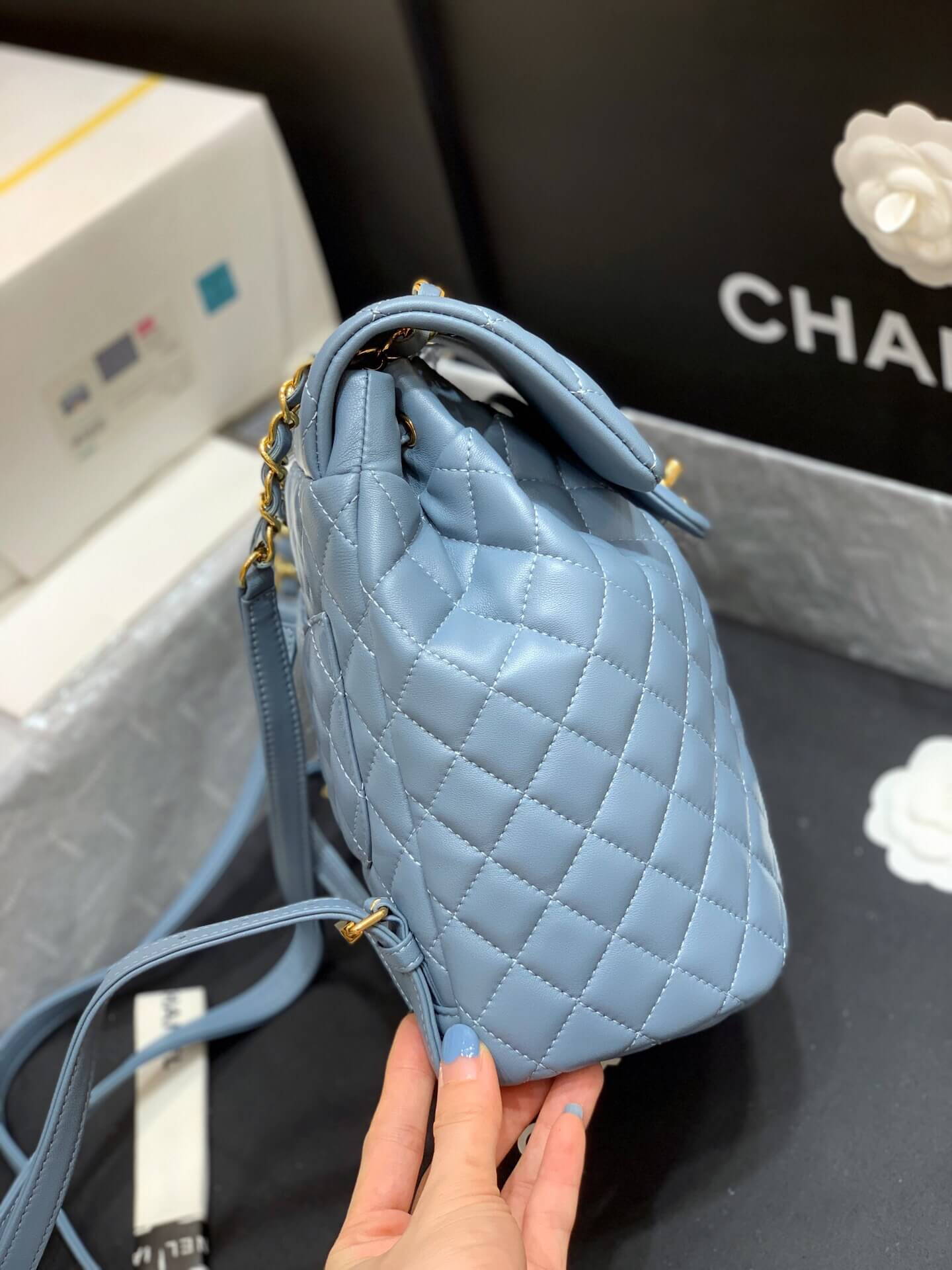 Chanel香奈儿 Backpack系列 双肩包 A91123