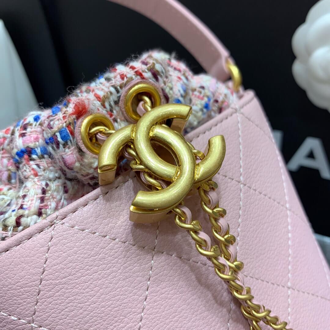 Chanel AS1478 B02443 N6132 2020春夏最新水桶抽绳包