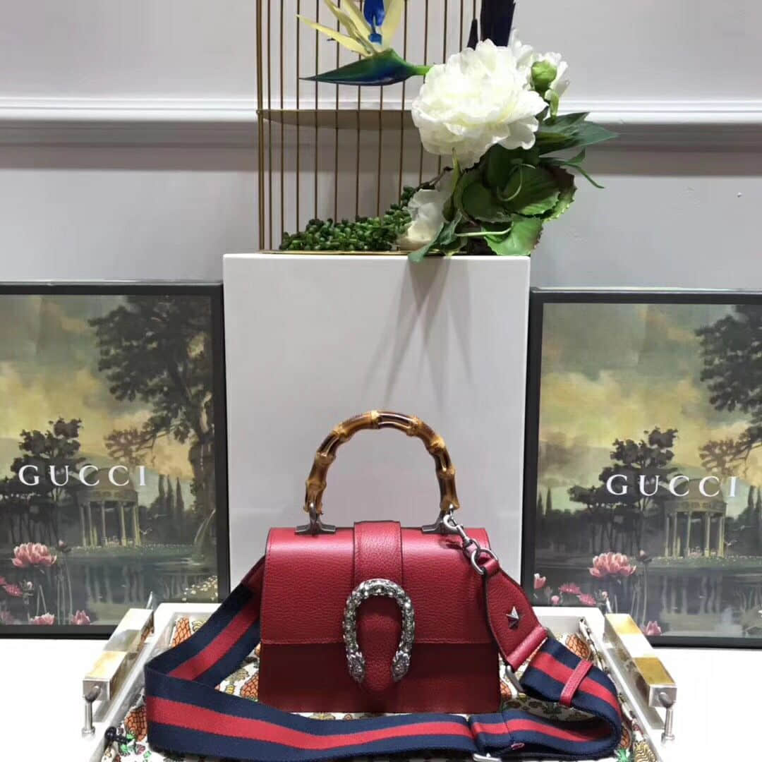 Gucci/古驰 523367 Dionysus mini top handle bag