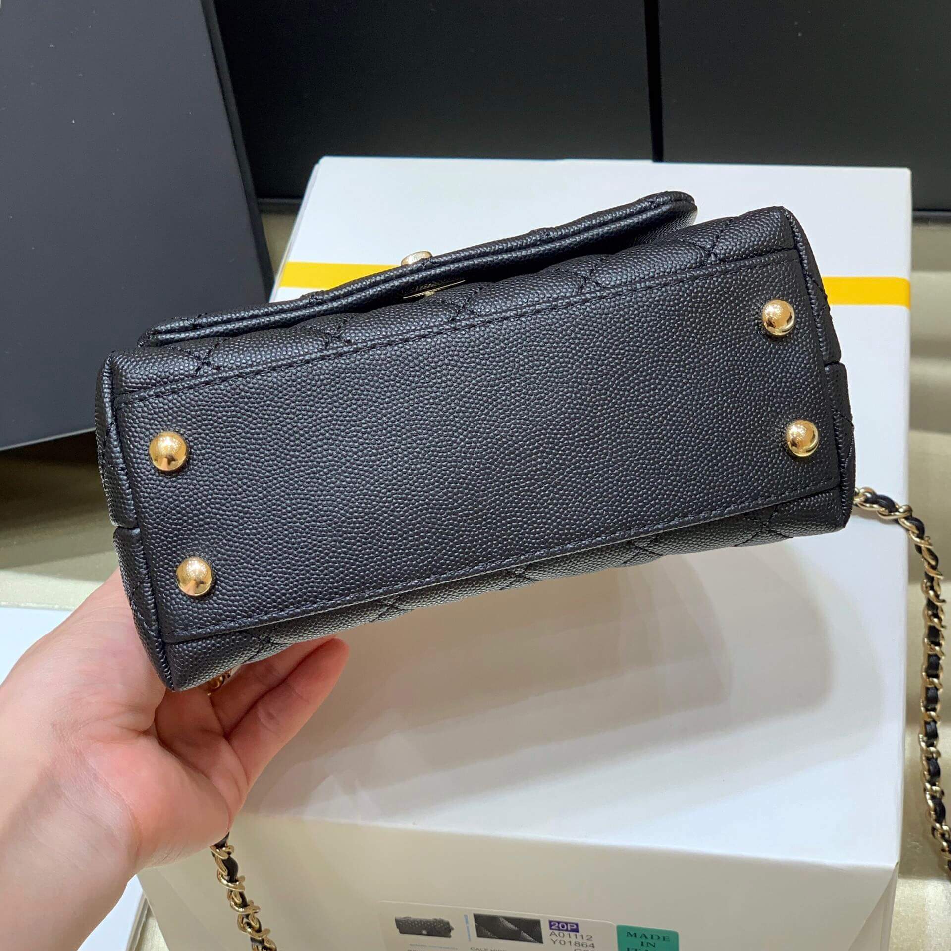 Chanel 纯原厂Coco handle Mini Bag AS2215