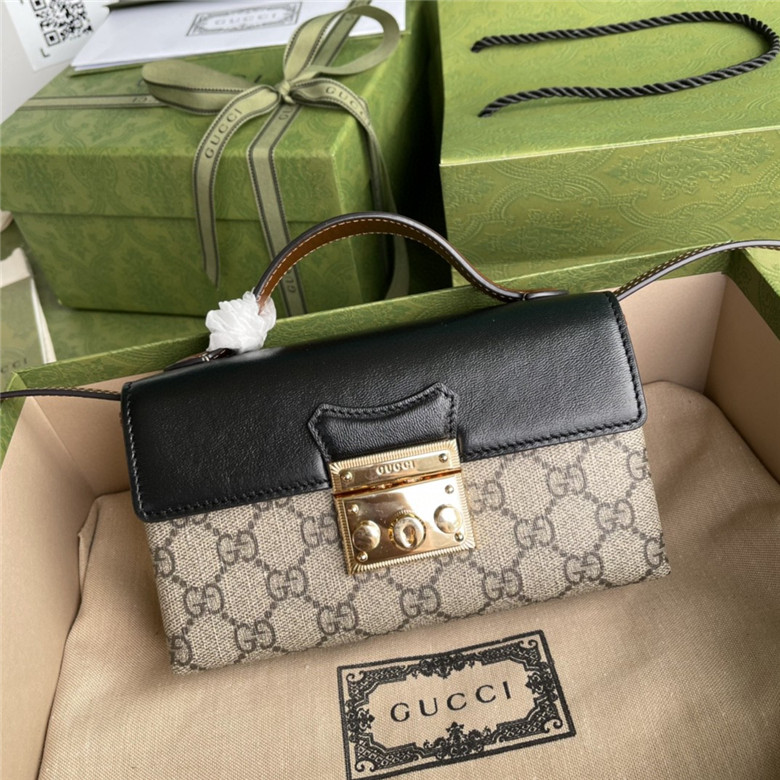 Gucci 652683 96GAG 9785 Padlock系列 迷你手袋