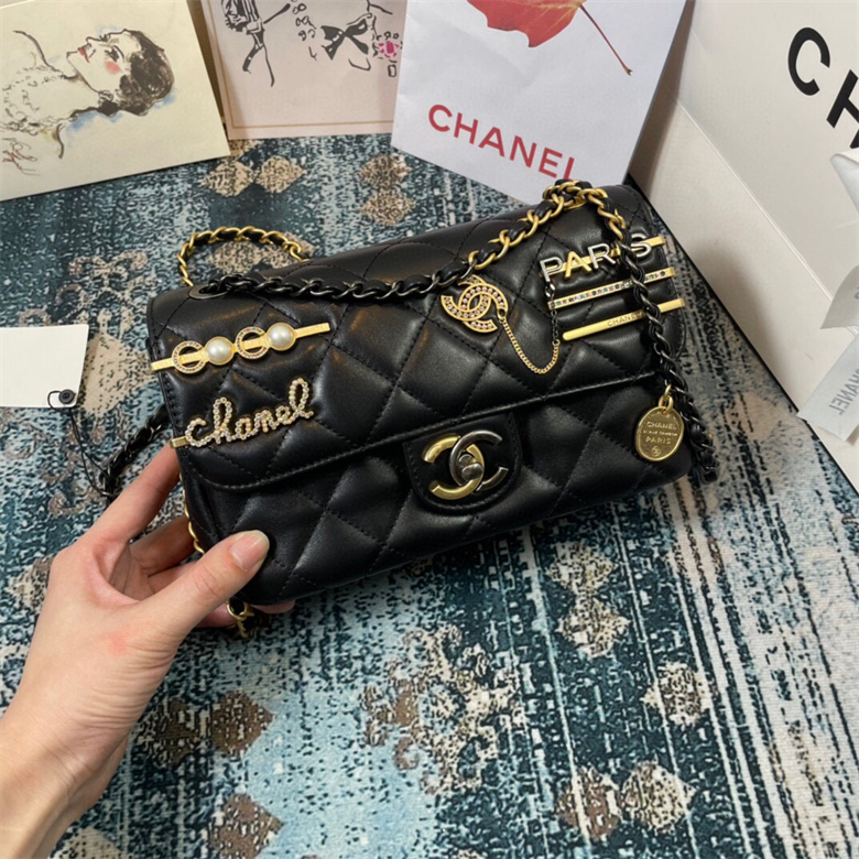 Chanel AS2979 B07261 94305 小号口盖包