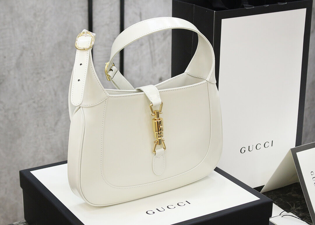 Gucci Jackie 1961系列小号单肩斜跨包 636709 10O0G 902