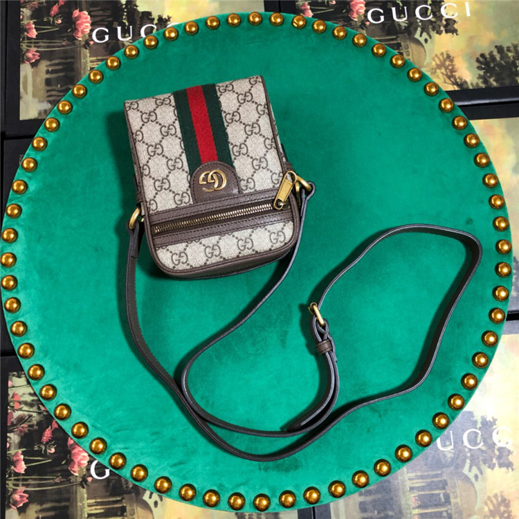 Gucci 598127 Ophidia系列GG肩背包